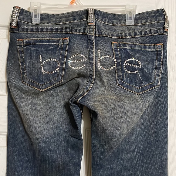 Bebe Swarovski Crystal embellished jeans - Picture 4 of 9